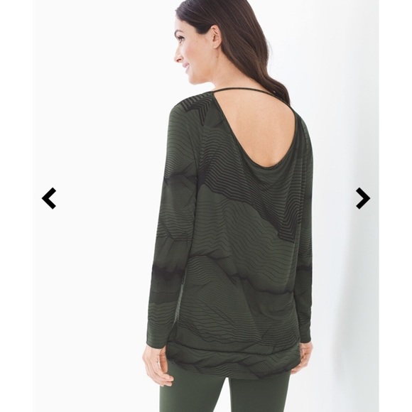 SOMA French Terry Easy Top in Agile Green - Picture 3 of 8